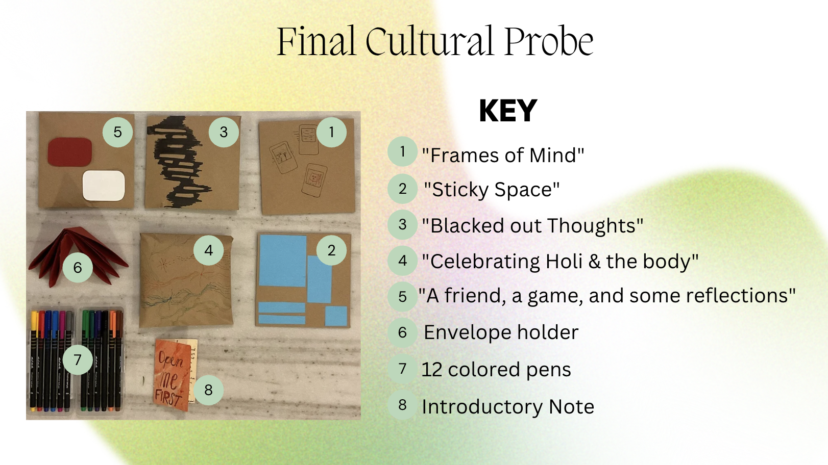 Final cultural probe kit