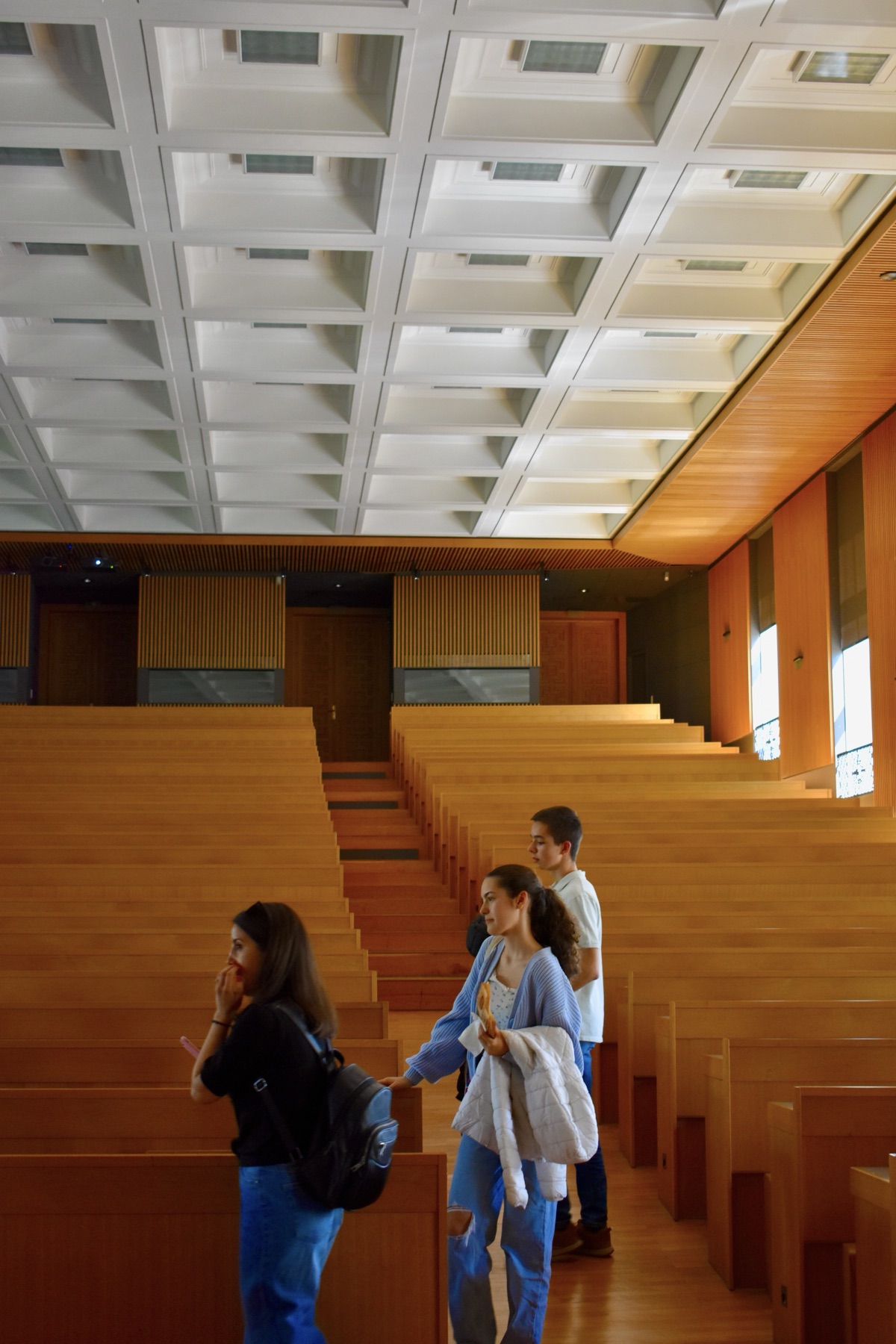 Students in a lecture hall