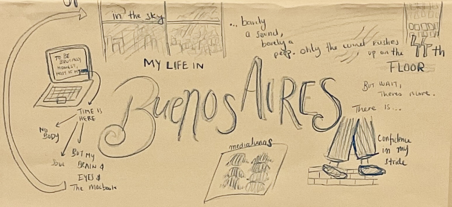My Life in Buenos Aires — illustrated spread